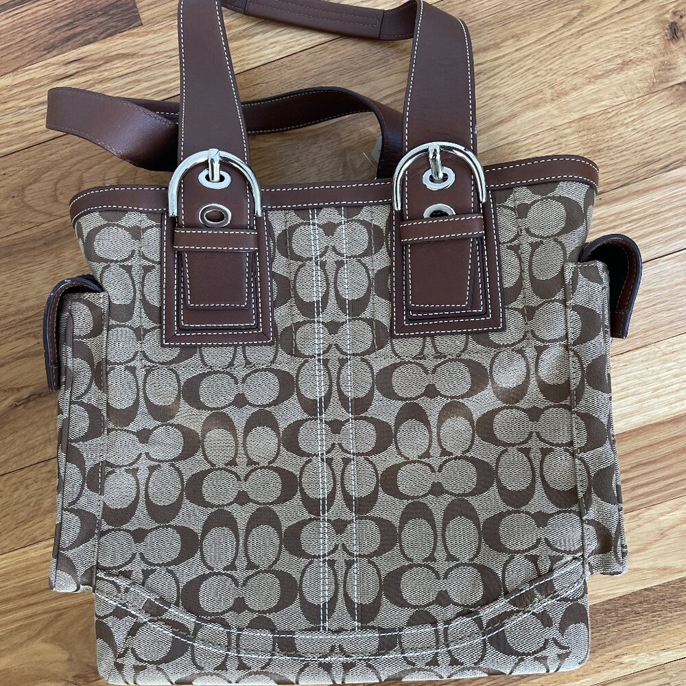 Coach Soho Signature Tote Bag